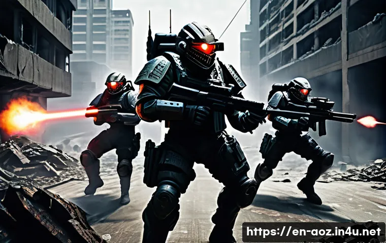 에이지오브제트 업데이트 내역 분석 - **Prompt 1: High-Level Monster Encounter**
"A dynamic, action-packed scene depicting a squad of ...